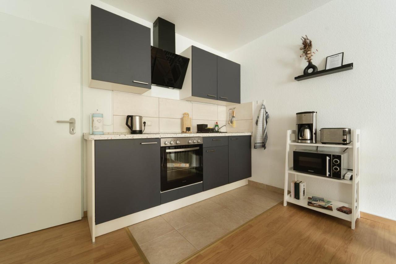 Raum921 - Stilvolles Apartment - Wlan, Tiefgarage, Kueche, Netflix Magdeburg Eksteriør billede