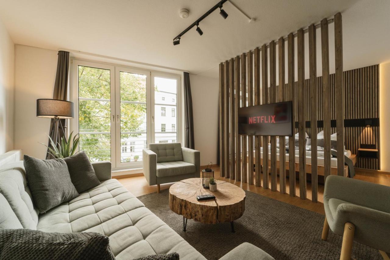 Raum921 - Stilvolles Apartment - Wlan, Tiefgarage, Kueche, Netflix Magdeburg Eksteriør billede