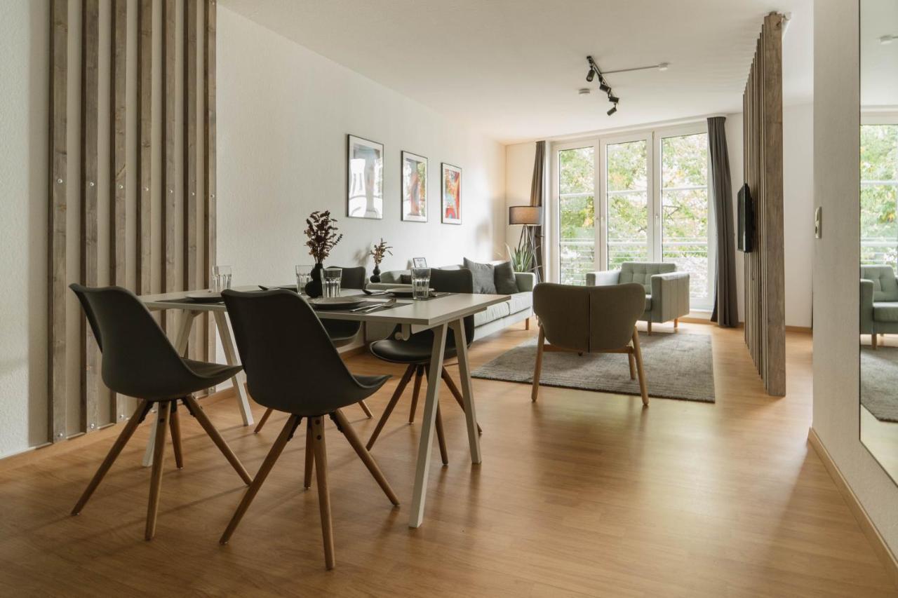 Raum921 - Stilvolles Apartment - Wlan, Tiefgarage, Kueche, Netflix Magdeburg Eksteriør billede