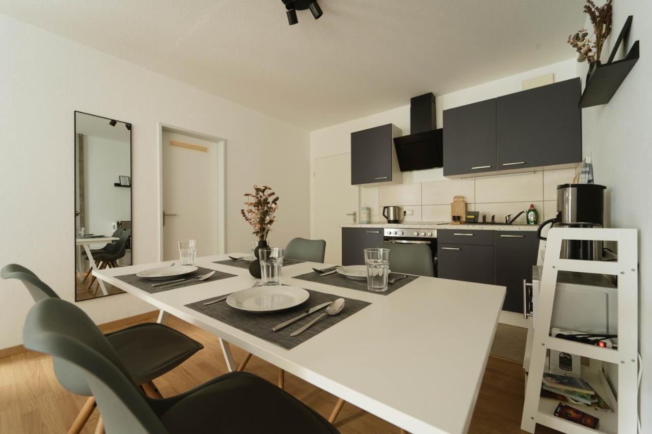 Raum921 - Stilvolles Apartment - Wlan, Tiefgarage, Kueche, Netflix Magdeburg Eksteriør billede