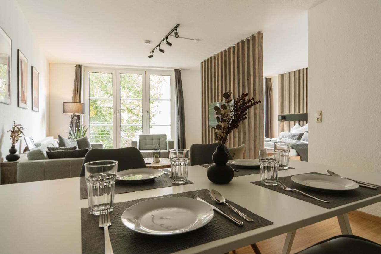 Raum921 - Stilvolles Apartment - Wlan, Tiefgarage, Kueche, Netflix Magdeburg Eksteriør billede